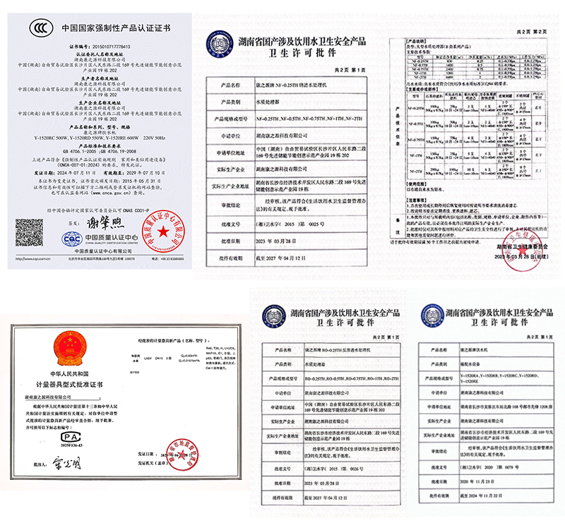 公司部分資質(zhì)證書(shū)